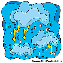 Orage image gratuite - Pluie images cliparts