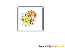 Parasol clip art gratuit – Soleil images gratuites