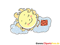 Sommeil dessins gratuits - Soleil clipart gratuit