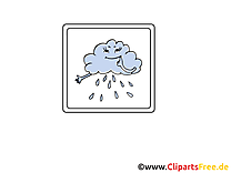 Temps pluvieux clipart gratuit - Pluie dessins