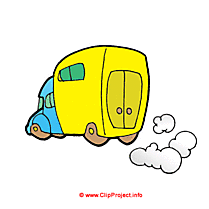 Camion clip art gratuit