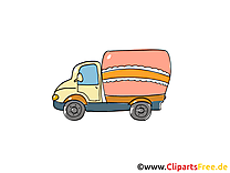 Camion dessin - Voiture cliparts à télécharger