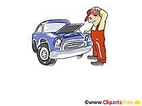 Ouvrier images gratuites - Voiture clipart