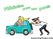 Policier illustration - En panne images gratuites