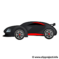 Véhicule à télécharger - Voiture de sport clipart