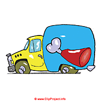 Voiture clip art camion gratuite