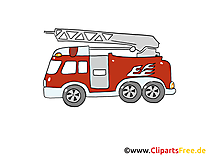 Voiture de pompier image gratuite illustration