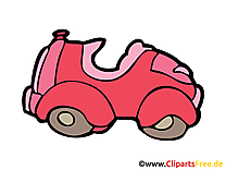 Voiture drole image gratuite illustration