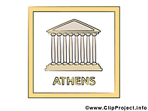 Athènes clipart gratuit - Temple images gratuites