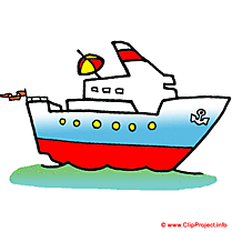 Bateau vapeur clipart gratuit