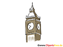 Big Ben dessin à télécharger - Londres images