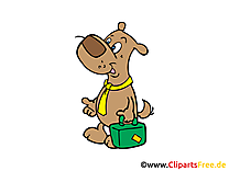 Chien images gratuites - Voyage clipart