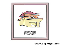 Pekin dessin gratuit- Chine clip arts