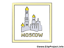 Russia illustration gratuite - Moscou clipart