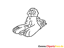 Sphinx images - Egypte dessins gratuits