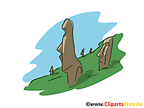 Stonehenge clip arts gratuits - Angleterre illustrations