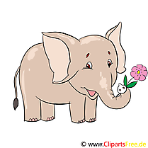 Éléphant dessin – Animal clip arts gratuits
