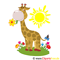 Girafe animal illustration à télécharger gratuite