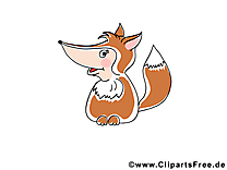 Renard cliparts gratuis – Animal images