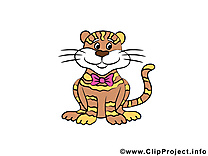 Tigre image à télécharger – Animal clipart